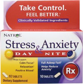Stress et Anxieté jour/nuit Natrol