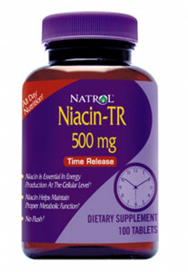 Vitamin B-3 - Niacin TR - 500 mg